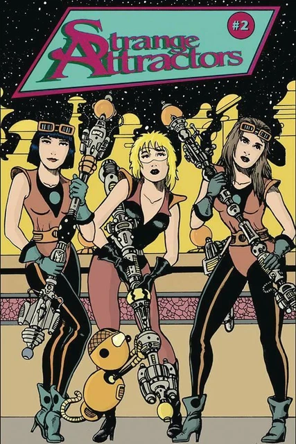 Strange Attractors (its Alive) #2 Cvr B Retro Variant It's Alive Comic Book