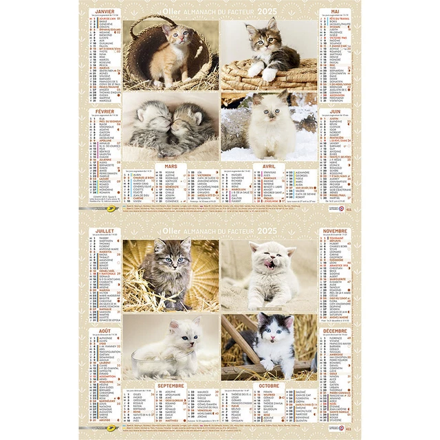 ALMANACH DU FACTEUR / CALENDRIER LA POSTE 2025 " LES FLEURS et PARCS " NEUF EUR 7,00 PicClick FR