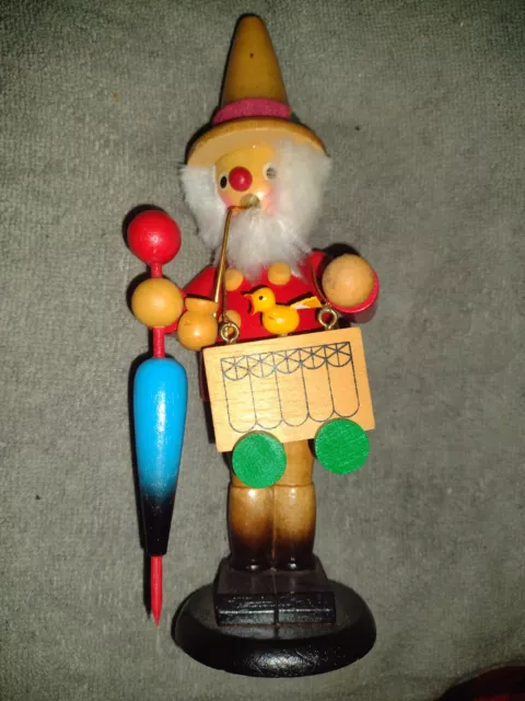 vintage german wood incense smoker