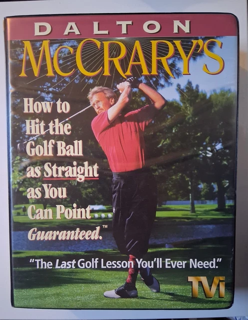 brand New TVI Dalton McCrary's Straight-shooting Short Game VHS Golf