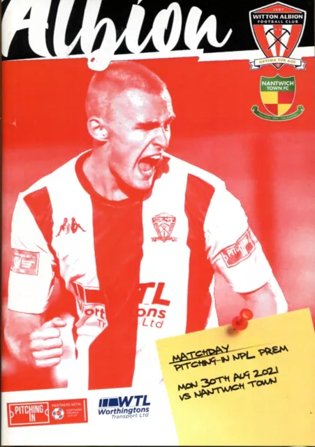 Witton Albion v Nantwich Town 30/08/21 Northern Premier League