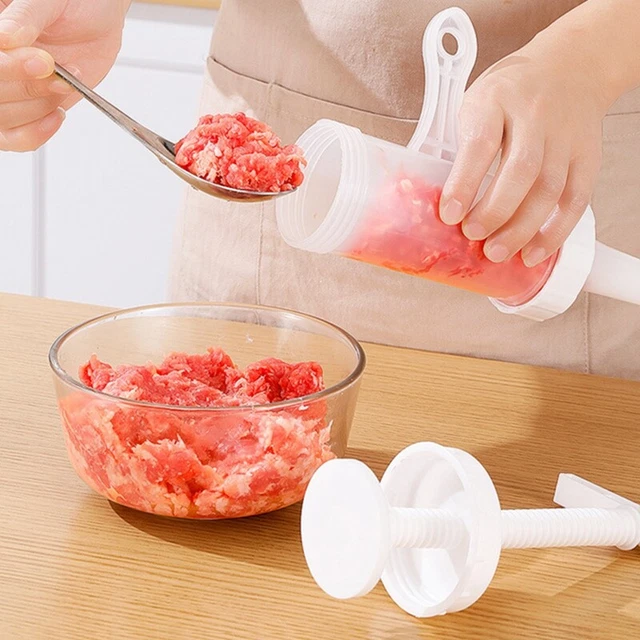 Tritacarne manuale - Tritacarne manuale, macchina per salsicce, imbuto