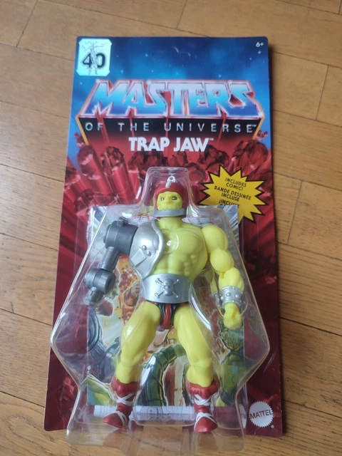 Trap Jaw Mini Comic - Masters Of The Universe Origins - MOTU Mattel