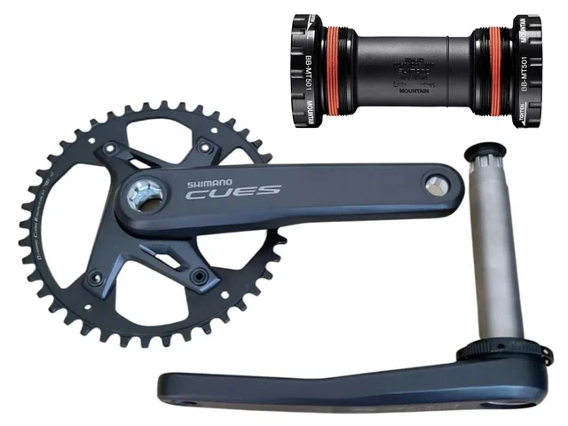 Pédalier SRAM Origin-8 Pro Fit Trekking Noir 175mm (48/38/28 Dents) Triple - Neuf