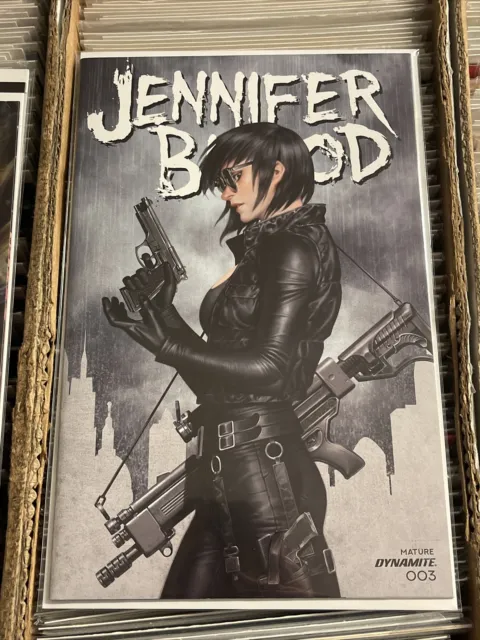 JENNIFER BLOOD #3 JUNGGEUN YOON VARIANT COVER D 2021 spy noir thriller bad girl