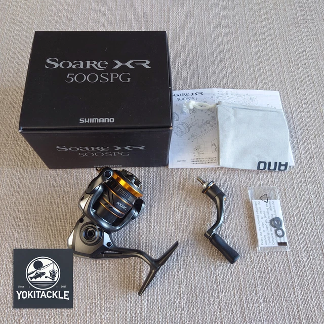 22Soare XR 500SPG　21Soare XR C2500S SHIMANO 22 SOARE XR 500SPG Spinning Reel $314.32 - PicClick CA