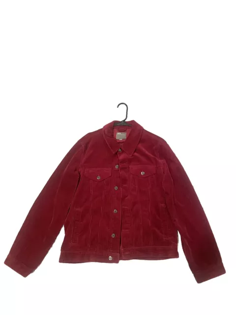Asos Red Corduroy Jacket. Men size Medium . Unisex style.
