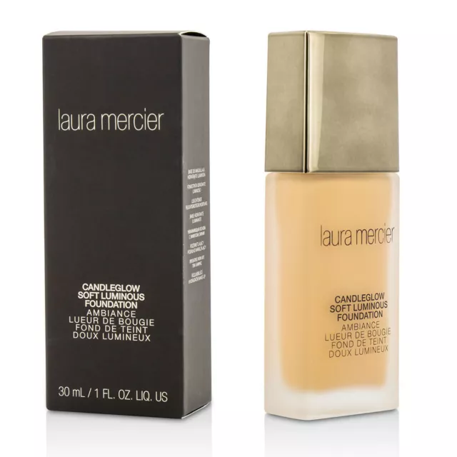 Laura Mercier Candleglow Morbido Luminoso Fondotinta Colore: Acero