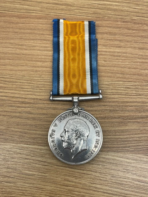 British War Medal WW1 with Ribbon Sapper T Howes RE 30486
