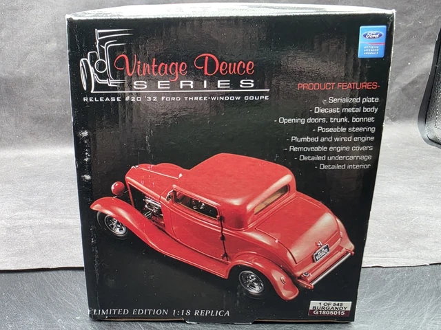 GMP 1932 32 Ford Three 3 Window Deuce Coupe #20 Limited NOT RED 1