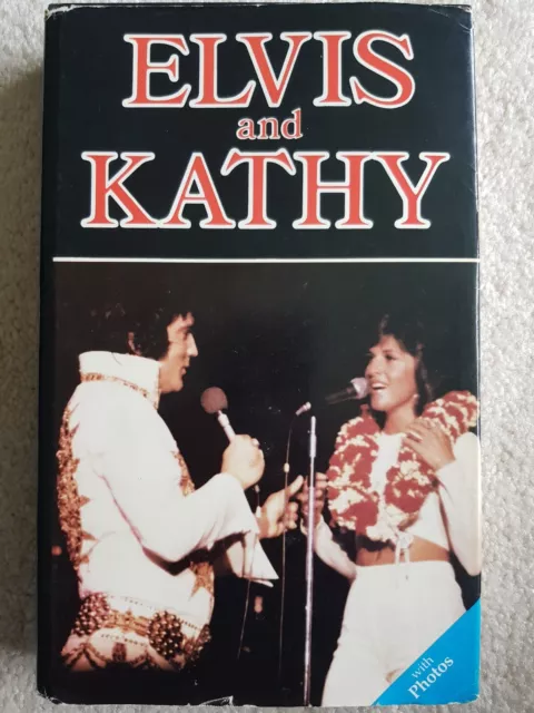 Elvis Presley - "Elvis & Kathy" Ultra Rare, Oop, H/Back Book From 1987