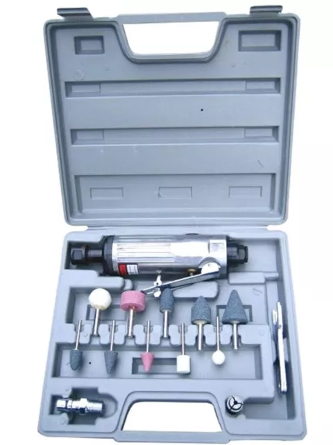 COFFRET MINI MEULEUSE PNEUMATIQUE 15pcs