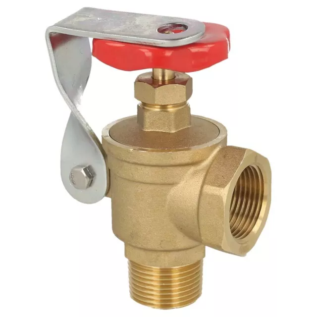 Brass Angle Gate Valve/Tap - 1" Bsp (Male/Female)