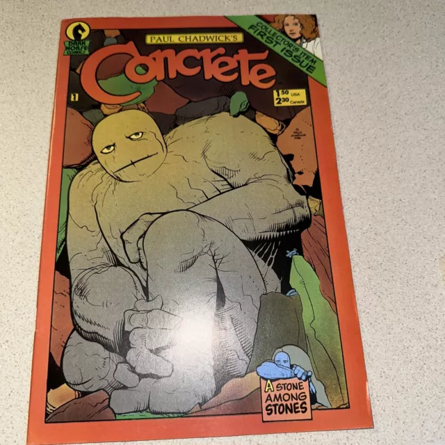 CONCRETE (1987 DH) 1 (1ST PRINT) VF Mar. 1987 COMICS BOOK