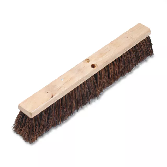 Boardwalk Floor Brush Head 3 1/4" Natural Palmyra Fiber 24" 20124