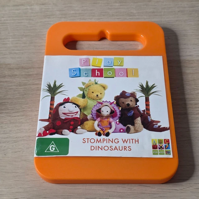 PLAY SCHOOL STOMPING with Dinosaurs DVD Region 4 PAL ABC For