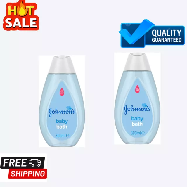 Johnson's Baby Bath pure & gentle daily care 300ml | Pack of 2