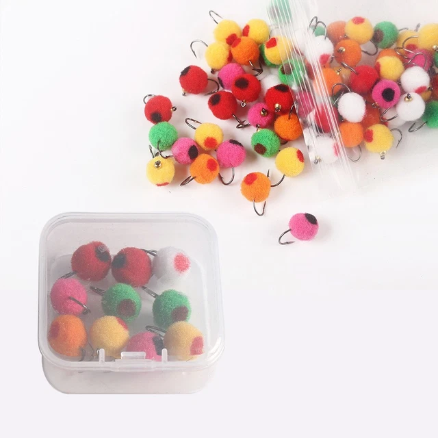 Vintage Leurres Pêche à la Mouche Fly Appât Appâts 90 Pieces