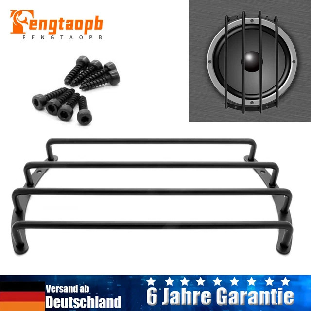 10" Auto Metallo Subwoofer Griglia Protettiva Per Altoparlante 25cm Copertura Nero