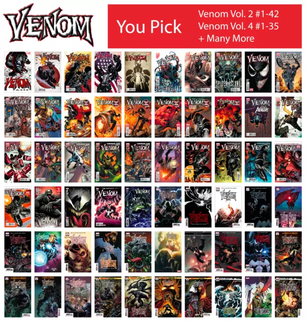 U-Pick Venom Vol. 4 #1-35 (2018) Cates | Venom Vol. 2 #1-27 Remender Spider-Man
