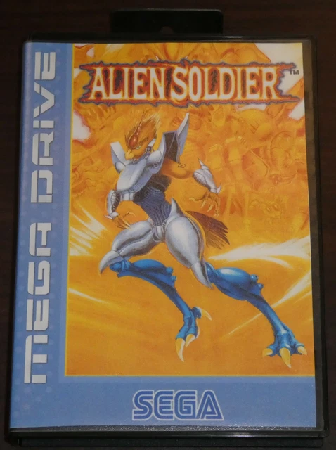 Sega Mega Drive. Alien Soldier (PAL AUS/EUR)