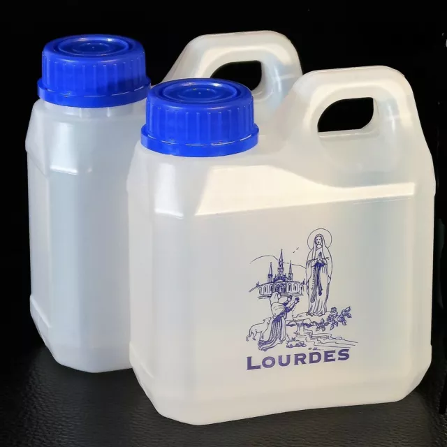 1.5 Liter Lourdes Water fresh and pure from the Holy Source in France