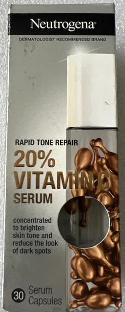 NEW Neutrogena Rapid Tone Repair Antioxidant Serum - 30 Capsules