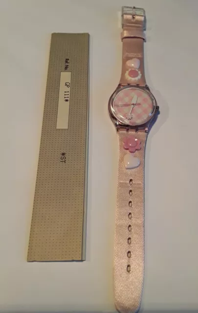 Swatch Muus muus  GP211 - 1999 - Nuovo - Cinturino pelle e tessuto - Molto raro