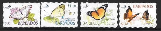 Barbados Sg1261/4 2005 World Stamp Expo Sydney Mnh