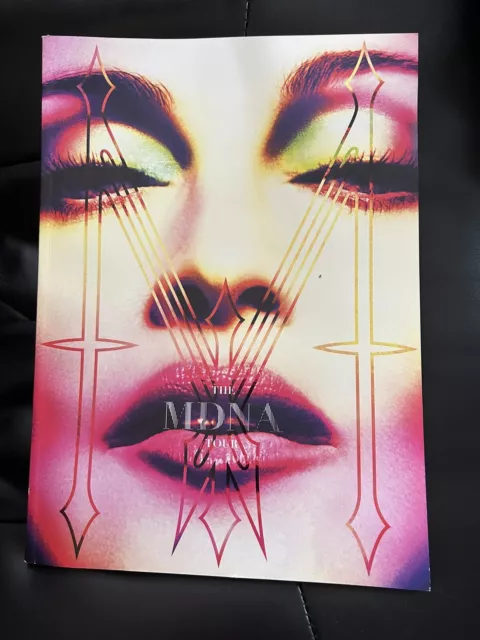 Madonna MDNA 2012 official concert program world tour book