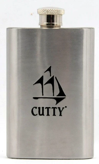 Frasco de acero inoxidable escocés Cutty Sark, 5 oz.