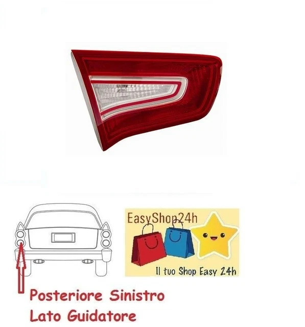 Fanali Posteriori A LED Compatibili Con Mercedes Vito V-Class W638 1996 1997 1998 1999 2000 2001 2002 2003 GV-842 Fanale Posteriore 1 Coppia Lato Conducente E Passeggero Set Fumo