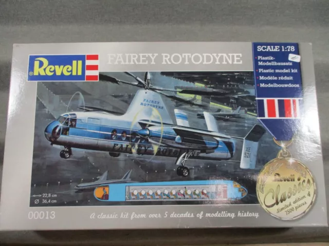 Revell 00013 Hubschrauber-Bausatz "Fairey Rotodyne" [1:78] in OVP