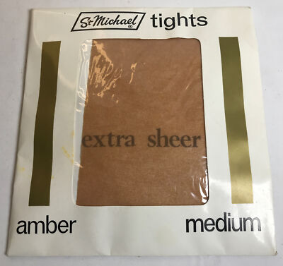 3 VINTAGE COLLANT LOTTO Sheer Burlington Treadwell Berkshire SIGILLATO Nude Nero 4 