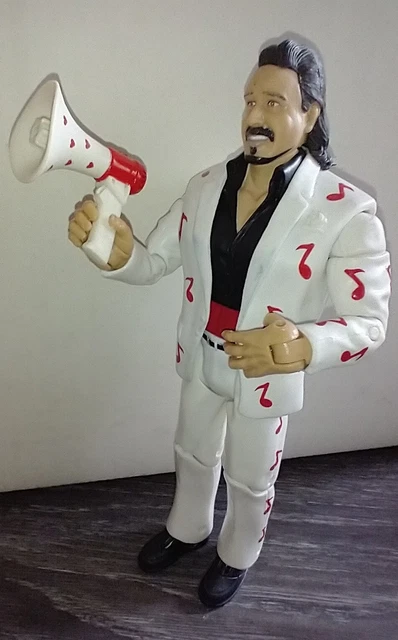 WWE JAKKS Jimmy Hart w/ Mega Phone Accessory WWF The Mouth of the South WCW