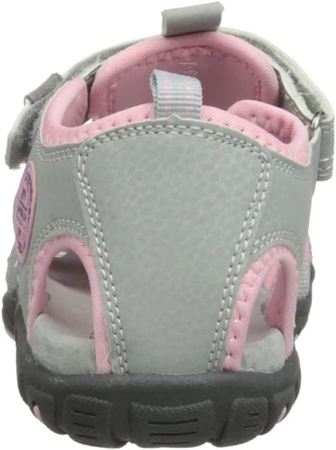 Garvalin 142810 Sandali Ragazza Sport Attivi Spiaggia Grigio e Rosa EU33/REGNO UK1