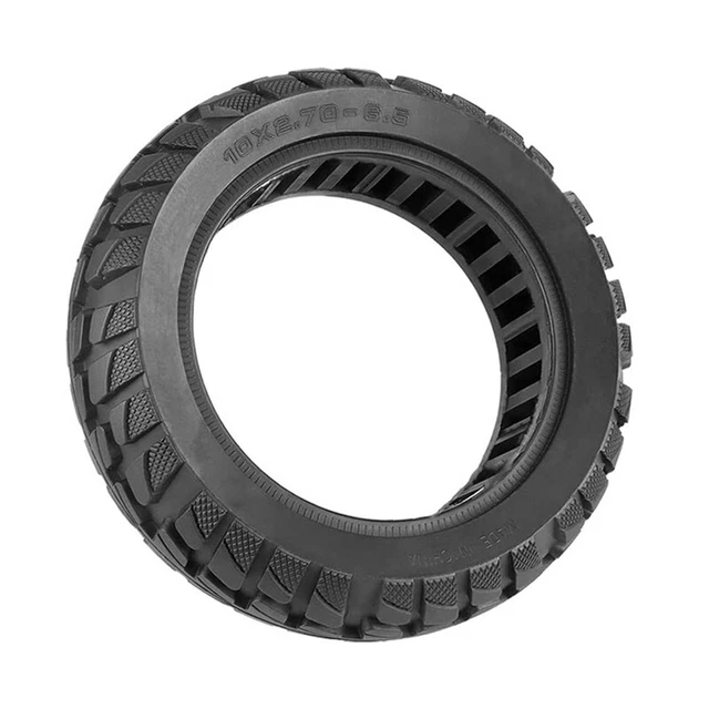 Pneu Solide 10x2.70-6.5 Pour Scooter Électrique - Povxlum - Renforcé Et Résistant