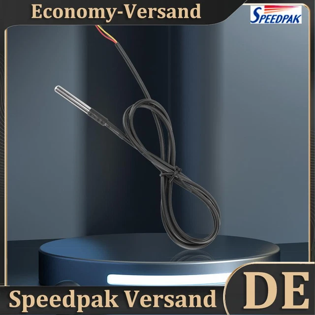 DS18B20 Sensore di temperatura acciaio inox impermeabile 3,0 V-5,5 V