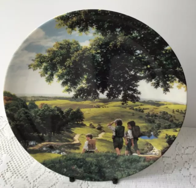 Lord Of The Rings Plate Green Hill Country