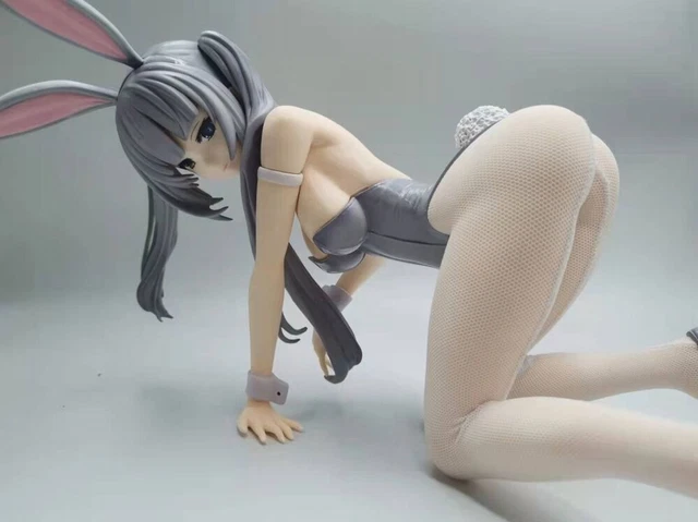 New 1/4 Bunny Girl Anime Figures PVC toy Plastic statue Figure Toy No Box 32CM