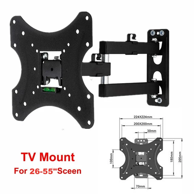 CANTILEVER FULL MOTION Pull Out TV Wall Mount Bracket 26 32 37 40 50 55 ...