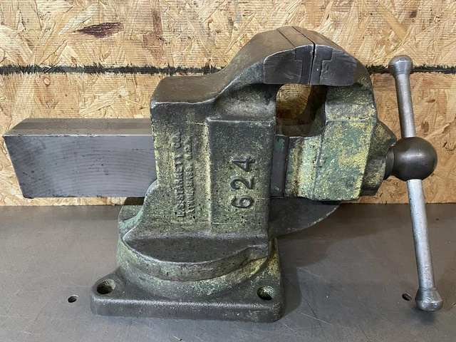 STARRETT 4" BENCH VISE No. 624