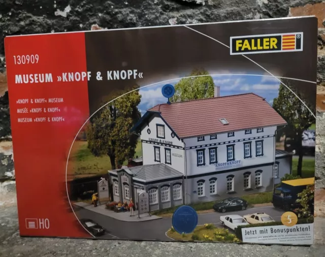 Faller H0 130909 Museum Knopf & Knopf 1:87 NEU OVP