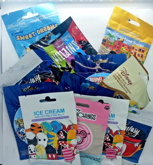 DISNEY TRADING PINS 100 Pin Set RANDOM LOT of 20 Blind MYSTERY BAGS MY