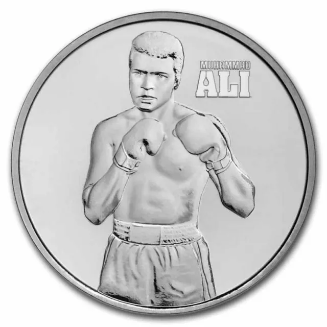 NIUE 2 Dollars Argent 1 Once Mohamed Ali 2023