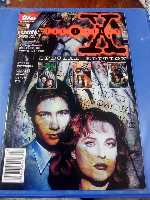 Topps Comics The X-Files #1 Jan 1995 Special Edition 1st app Mulder Scully