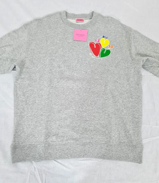 Kate Spade New York Pride Hearts - felpa taglia S