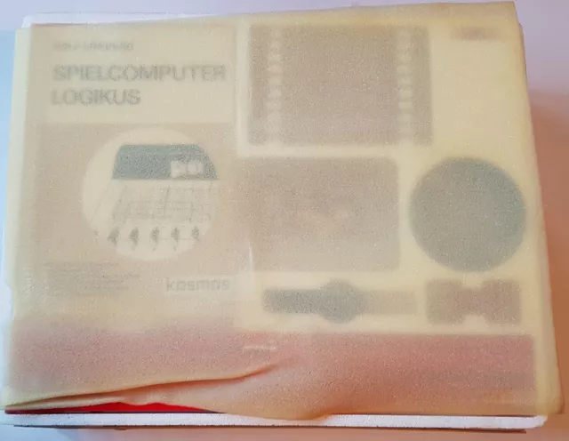 Kosmos Spielcomputer Logikus Ca. 1968 Neuwertig-Unbenutzt-Komplett! Sehr Selten! 3