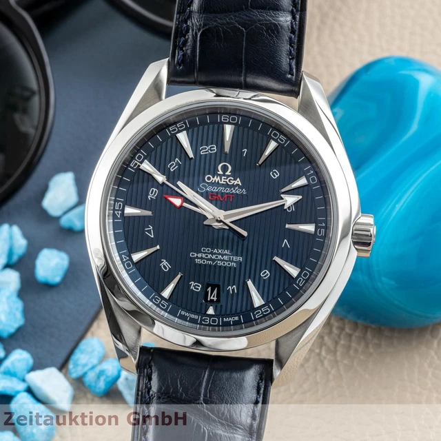 Omega Seamaster Aqua Terra GMT Automatik Ref. 231.13.43.22.03.001 VP: 6600,- €