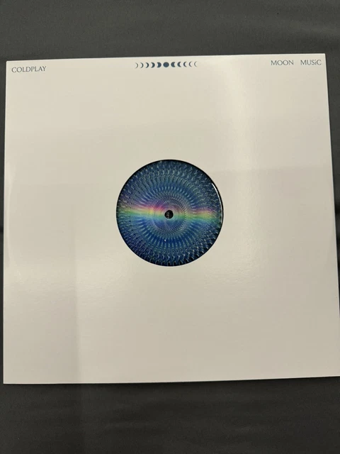 COLDPLAY MOON MUSIC Zoetrope Vinyl Blood Records Limited New